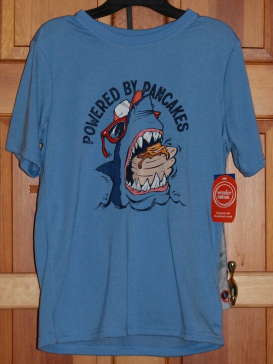 wonder nation Other - Wonder Nation Shark & Pancakes Print 2pc. Sleepwear Set